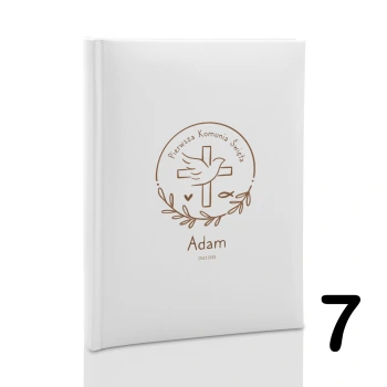 Album komunijny wsuwany na 200 zdjęć 10x15 personalizowany 8 wzorów